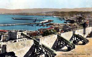 ALGER - CASBAH - VIEUX CANONS TURCS - 1958